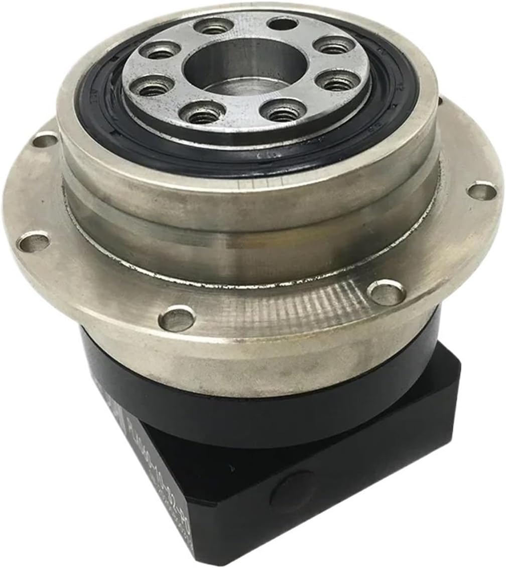 Helical Gear Planetary Gearbox for Nema34 Stepper 80/90mm Servo Motor DC Computerized Numerical Control Round Flange Output Planetary Gearbox Gear 3arcmin(Ratio 35 to 1,14mm Input)