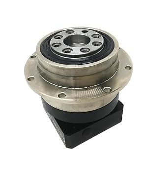 Helical Gear Planetary Gearbox for NemaStepper 80/90mm Servo Motor DC Computerized Numerical Control Round FlangeRatio 40 to 1,16mm Input