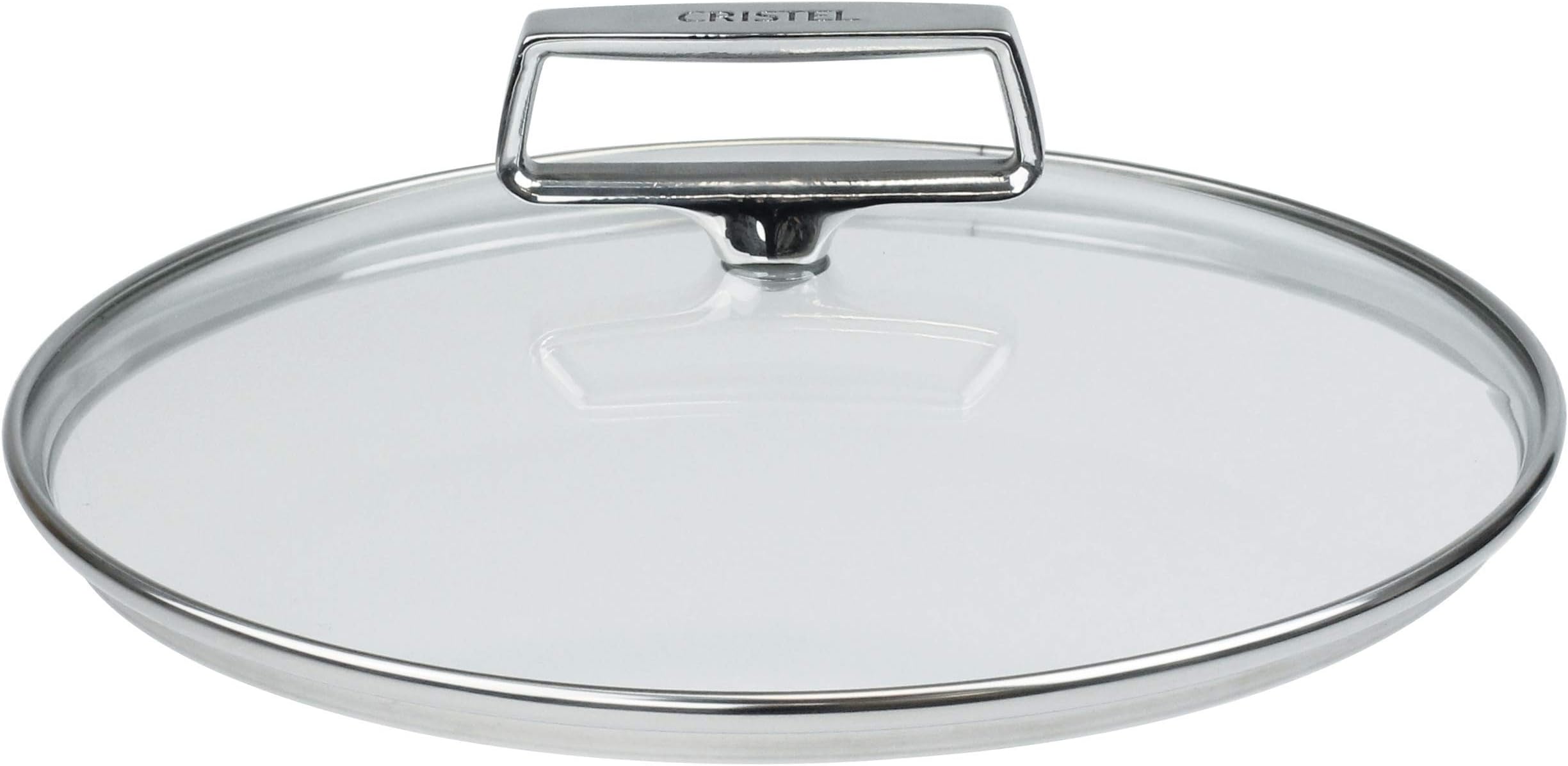 Castel'Pro Domed Glass Lids With Fixed Stainless Handle (11")