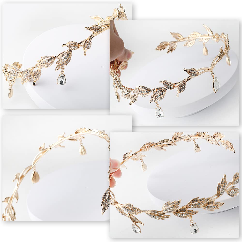 Tiara Principessa Elfa QICSTELA - Regolabile Per Donne E Ragazze - Foto 9