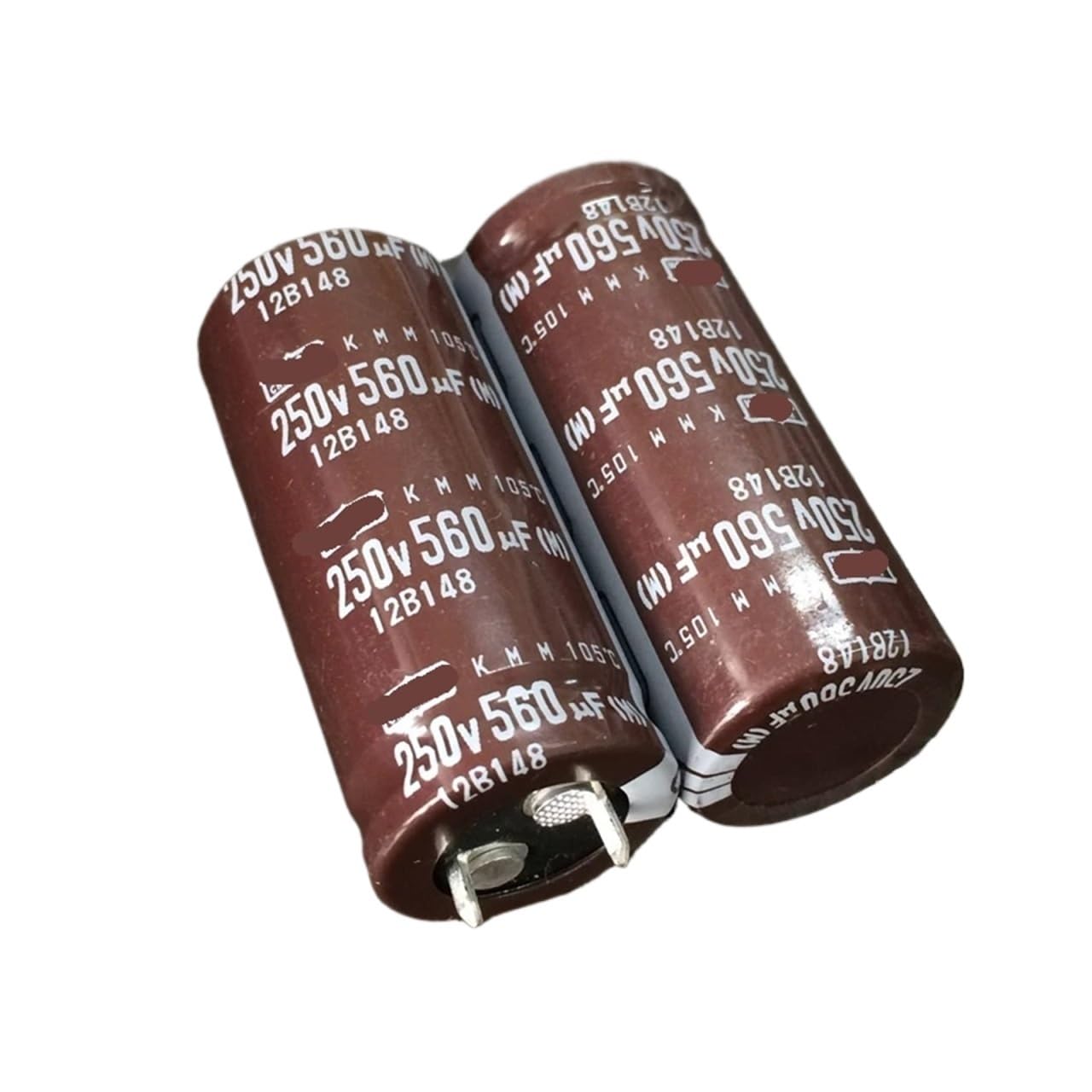 ICXLPMC 5pcs 560uF 250V KMM Series 22x50mm 250V560uF PSU Aluminum Electrolytic capacitor