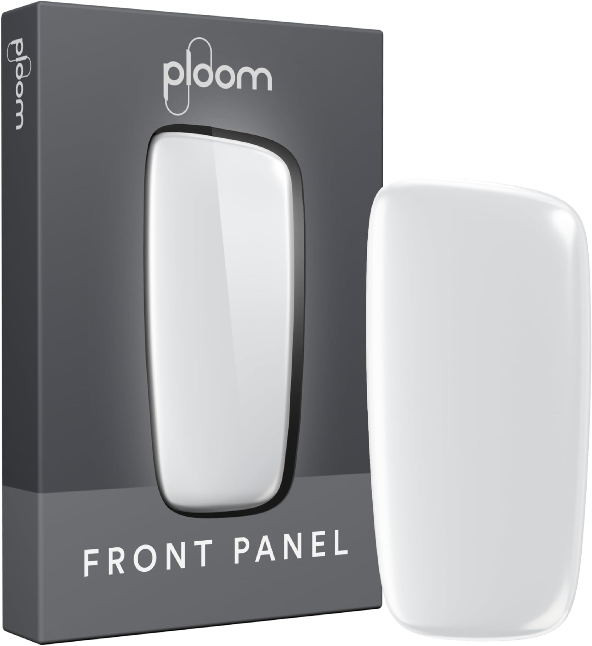 Ploom X Front Panel - Magnetic & Stylish Device Cover - Cotton White