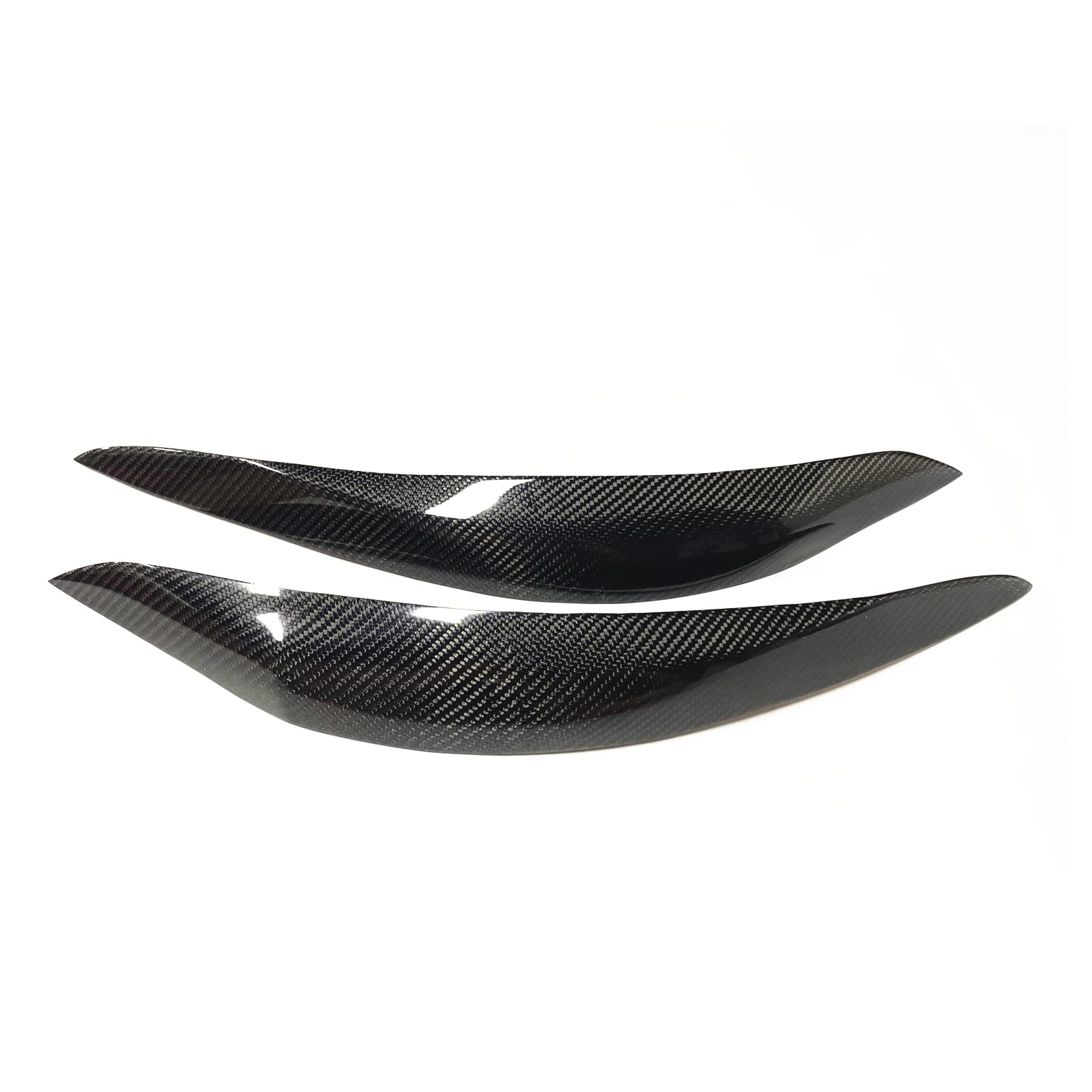 Photo 1 of Eyebrow Eyelid Headlight Cover Trim For 2015-2020 2019 Subaru Impreza WRX STI Black