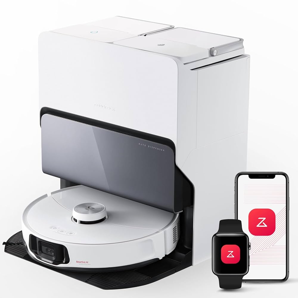 Roborock S8 MaxV Ultra: 10000Pa, Self-Cleaning, Hot Water Mop