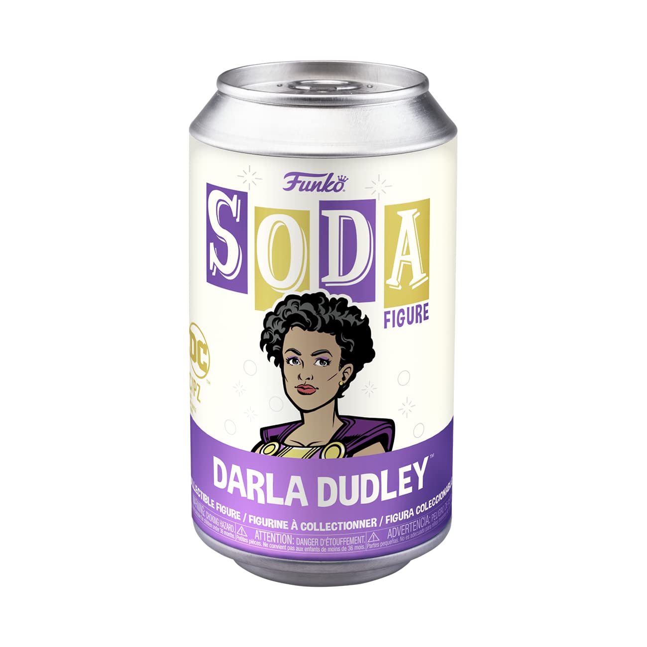Funko Vinyl SODA: Shazam 2-1/6 Odds for Rare Chase Variant, Darla Dudley, Collectable Vinyl Figure, Gift Idea - Image 2