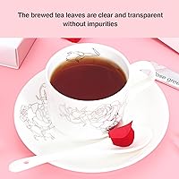 Vista 7 de Taiping HK Rose Tea Classic, 100% hojas de té, 10 paquetes de una sola porción, té instantáneo sin azúcar, sin aditivos sobre la marcha para viajes