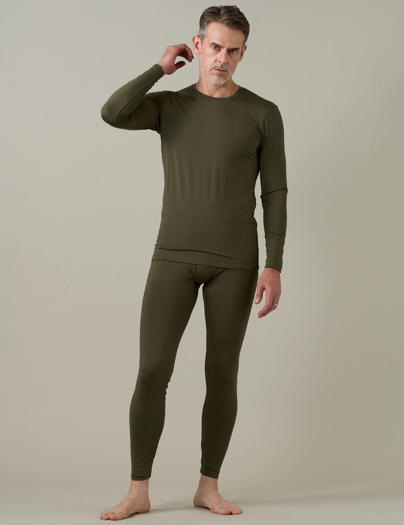 LAPASA Completo Termico Uomo in Pile Calzamaglie Termica & Maglie Termiche Set Sport Invernali Sci Snowboard Sport Running Trekking Caldo/più Caldo/Extra-Caldo М11