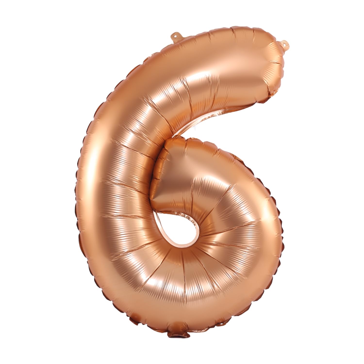 YPSelected 32 Inch Large Foil Helium Number Balloon Birthday Wedding Party 0-9 (Orange, 6)