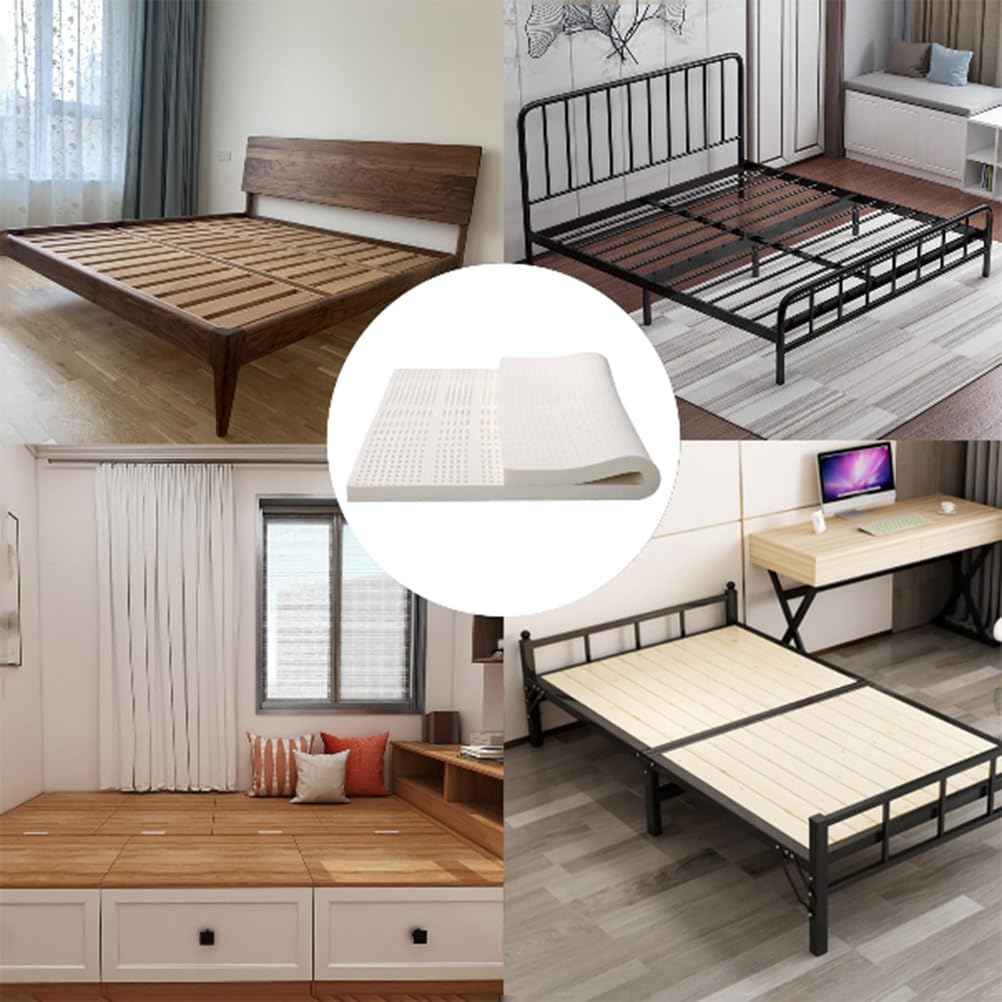 Cubrecolchón de látex natural de 310 cm, tamaño matrimonial, 120 x 190 cm, ideal para T & Support EcoFriendly Beddi Solut