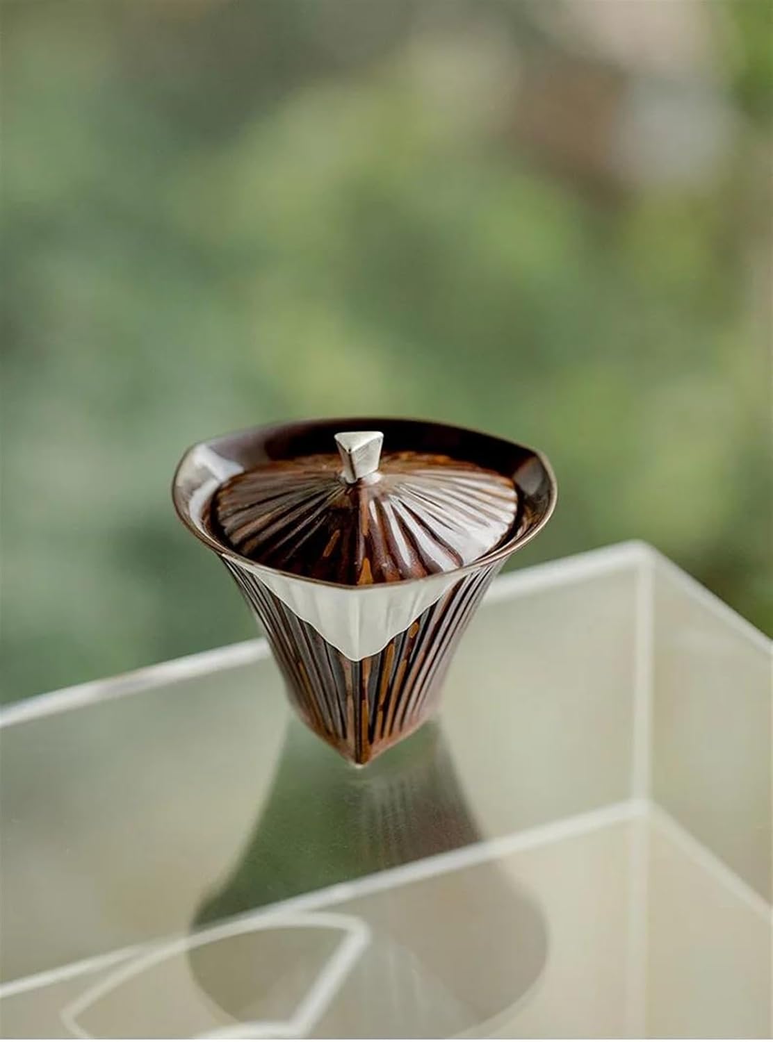 掛軸 清華『紫藤に寿帯鳥 花鳥図』中国画 絹本 掛け軸 a11107 掛軸