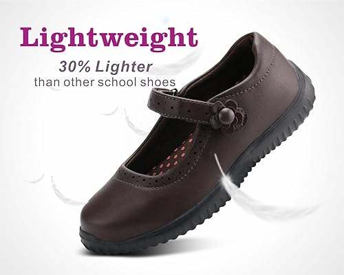 Miniatura 2 de JABASIC Zapatos de uniforme escolar Mary Jane para niña