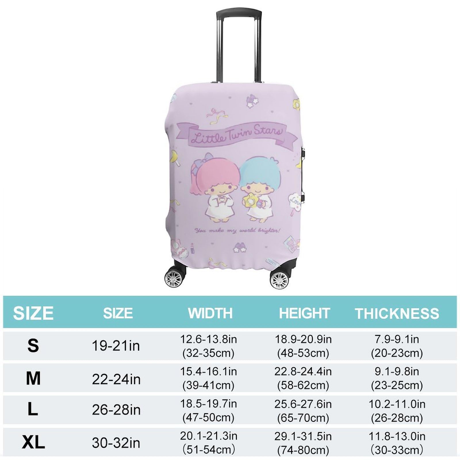 Amazon.co.jp: キキララ スーツケースカバー キャリーケースカバー