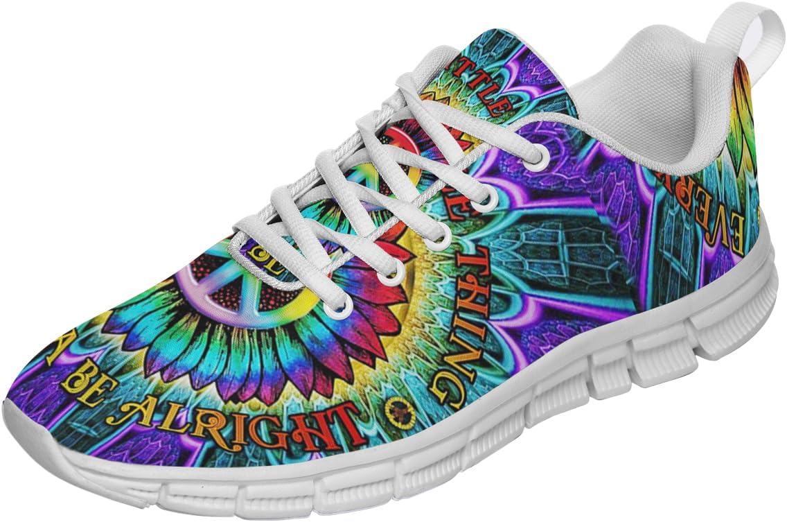 Every Little Thing is Gonna Be Alright Shoes for Women Men Tennis Shoes 3D Print Fashion Running Sneakers