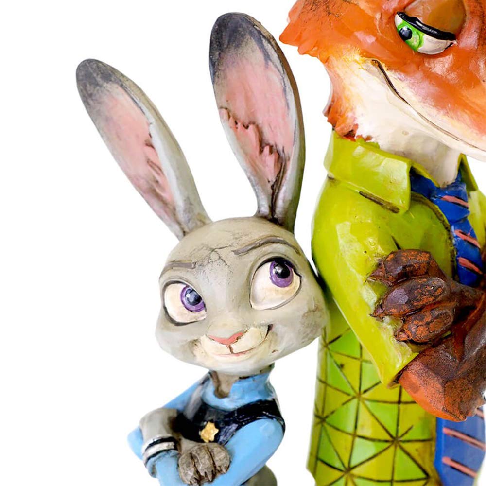 Amazon.co.jp: enesco Disney Traditions ズートピア ジュディ＆ニック