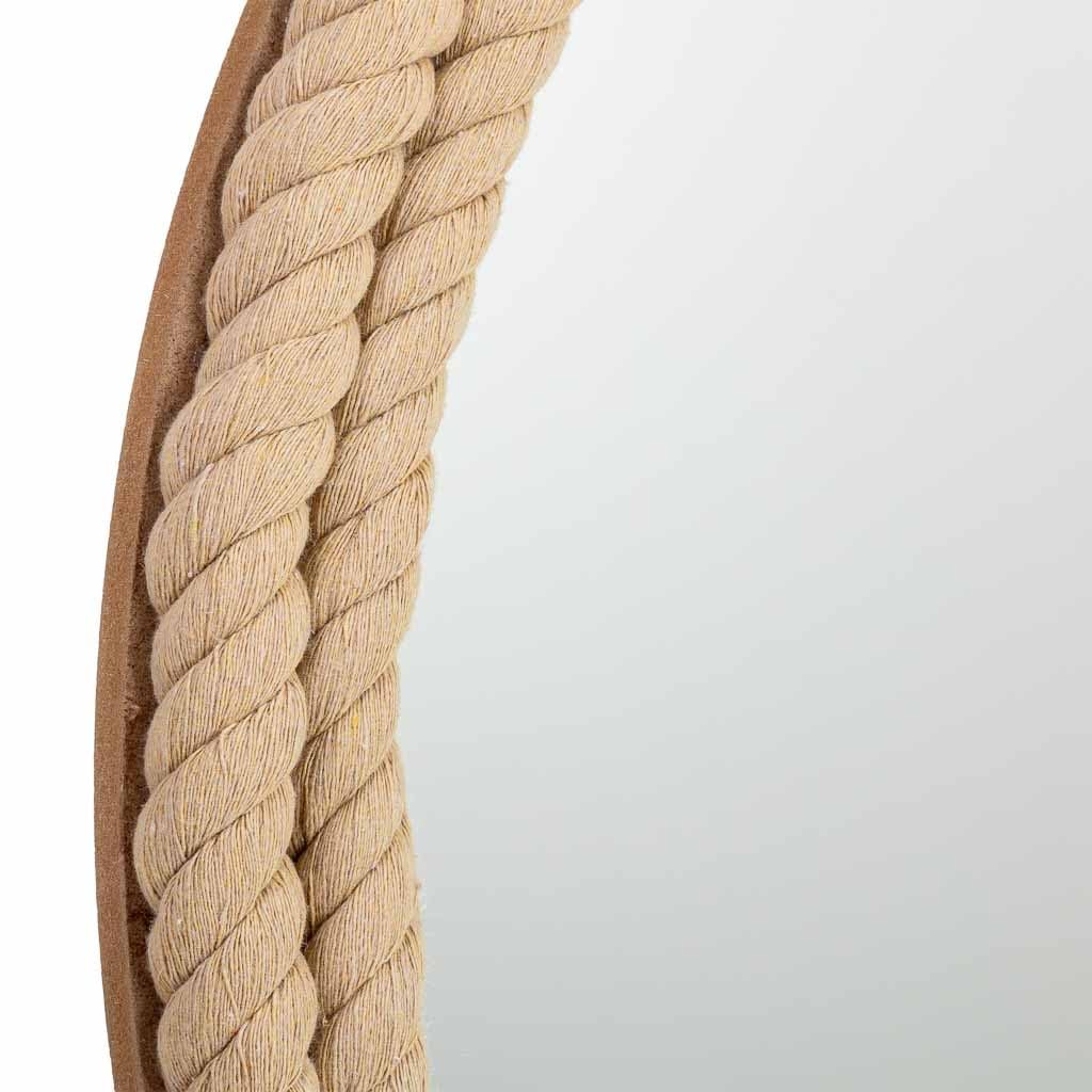 WANDERLUST DECO Espejo de Madera 60x3x60