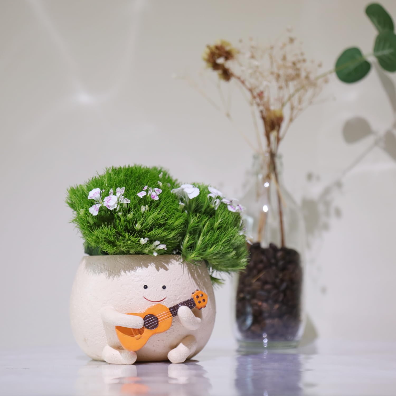 POT DE FLEUR,Option2 C--Mini Pots De Fleurs Succulentes En Résine Pour Fille, Jolies Mini