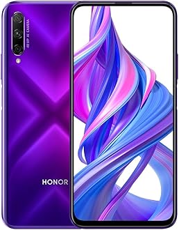 9X Pro Android Smartphone, 6.59’’ FHD+ FullView Display, Kirin 810 7nm chipset, 48MP AI Triple Camera, 6GBRAM+256GB storage, 4,000mAh large battery, NFC, Phantom Purple, UK Official Version