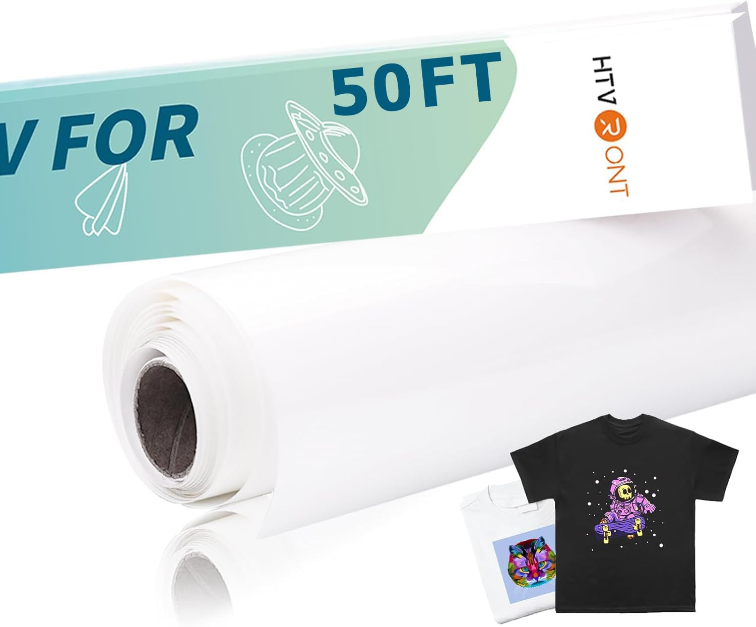 HTV de sublimation pour t-shirts sombres et sacs en toile thermocollant mat