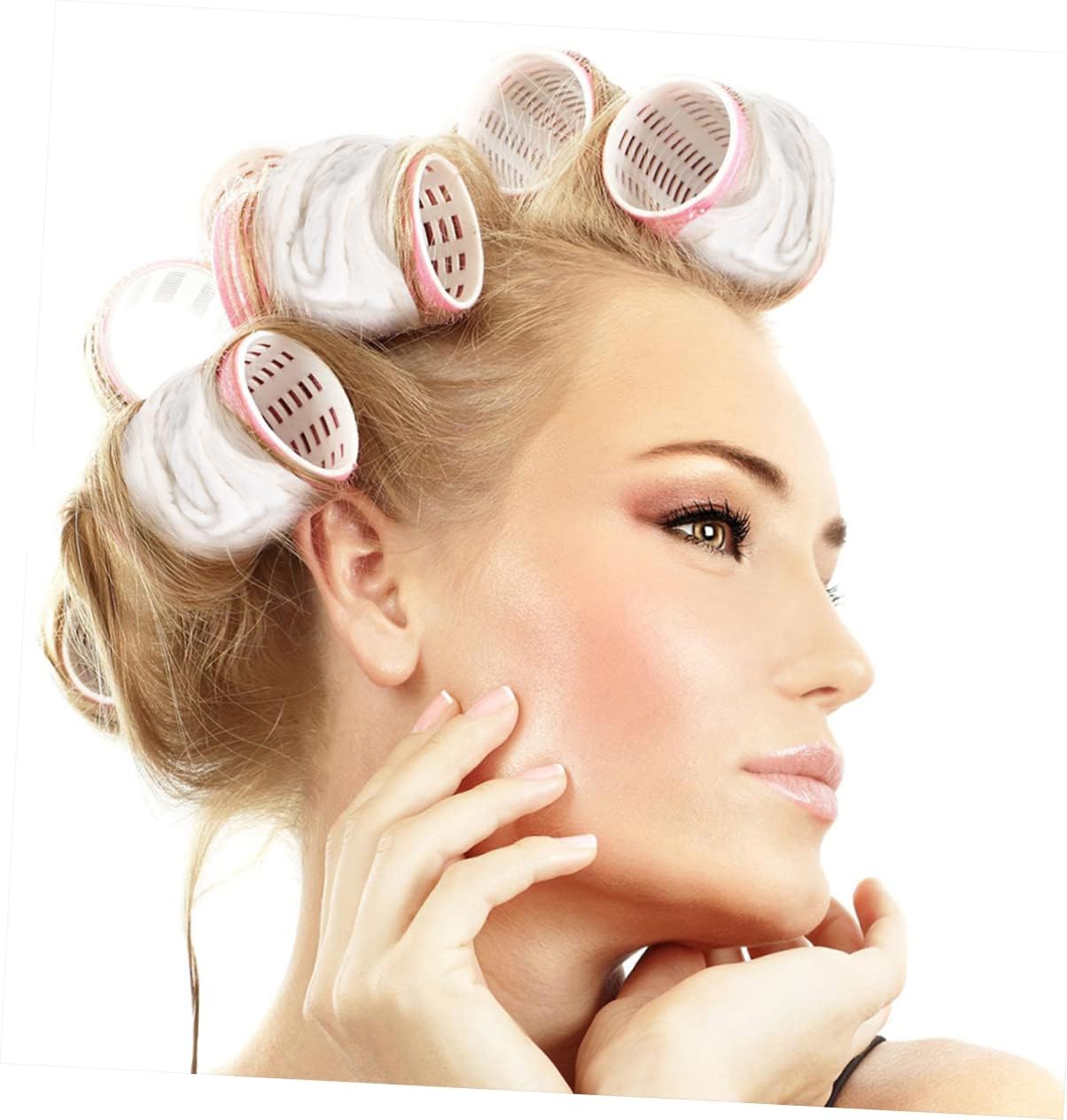 2bags Cotton Makeup Pads for Hair Styling Skin Care Perm Cotton Strips Soft Smooth
