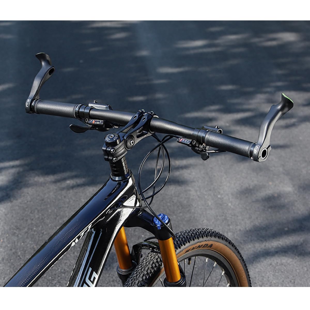 HOUSON Fahrrad Bar End - Nylon Lenker Spitzen rutschfest für Mountainbike MTB