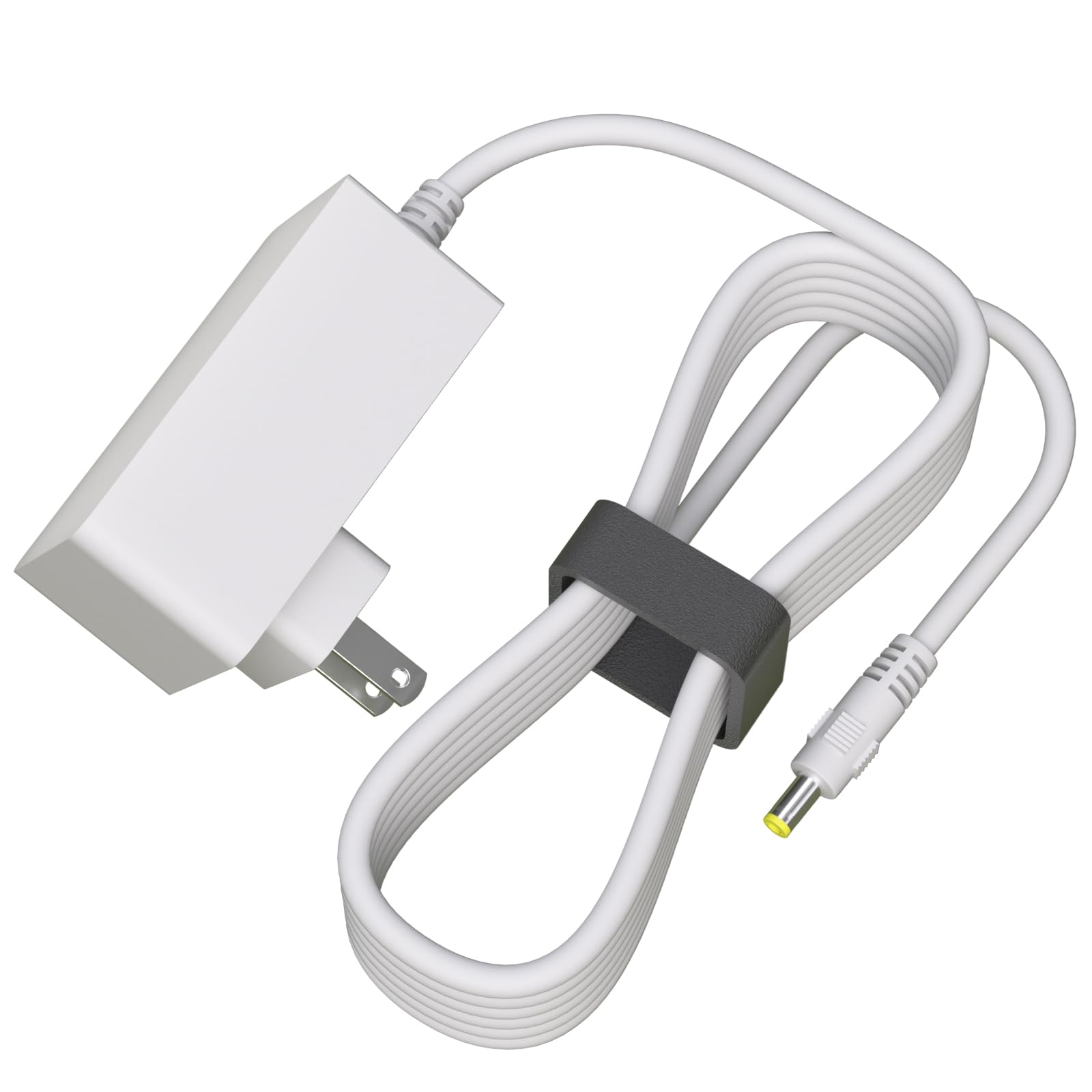 View 1 of 12V Power Adapter for Vanity Mirrors Compatible with Fenchilin/Hansong DC117-15, Hasipu, and COOLJEEN Hollywood Vanity Mirrors 6.5FT Power Cord Replacement Charger for Makeup Mirror Lights