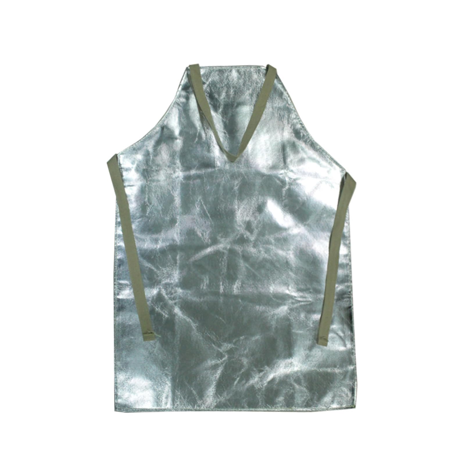 Tablier résistant à la Tablier en aluminium pour hommes, longueur réglable pour environnement de travail à haute température Protections à haute température de cuisine