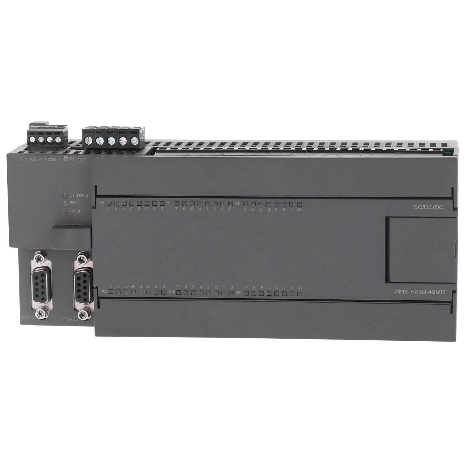 Hyuduo PLC Programmable Controller, Industrial Controller Board, Programmable Logic Circuits,Relay Controller Module, Fx3U-48Mr Gxworks2/Gxdeveloper for DIY Circuit Engineer,Industrial Computer