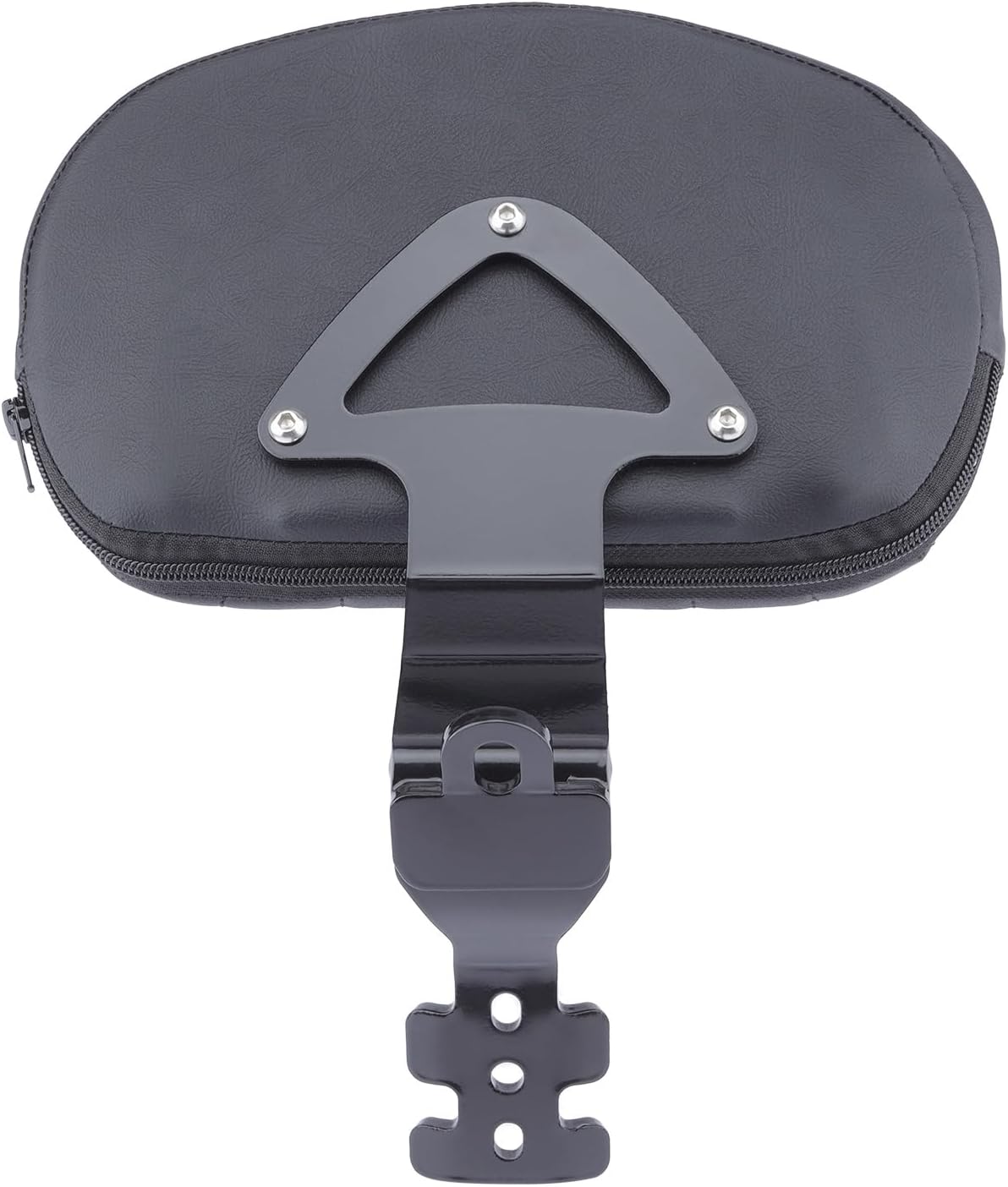 Driver Backrest Front Rider Back Rest Pad Compatible with Harley Softail Street Bob FXBB Standard FXST Slim FLSL 2018-2025, Black A