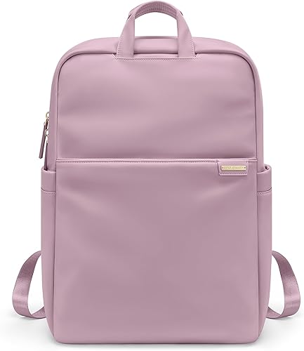 Miniatura 11 de Mochila delgada para laptop para mujer, mochila ligera para viajes de negocios para mujeres y hombres, Negro, 16 pulg., Mochilas Daypack