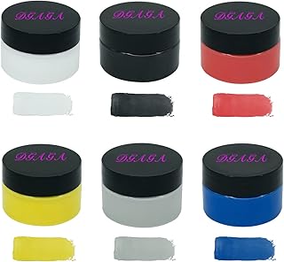 Chalk Paste Chalk Paste Paint for Stencils Self Adhesive Stencils Paint Screen Printing Ink for Mesh Transfer,Stencil Paste for Painting on Wood Canvas,Glass,Chalk Arts,Crafts,DIY Home Decor