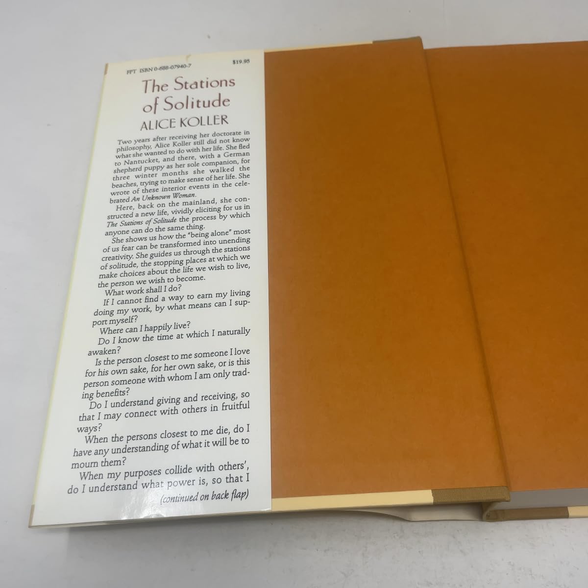 The Stations of Solitude Koller, Alice - PT02