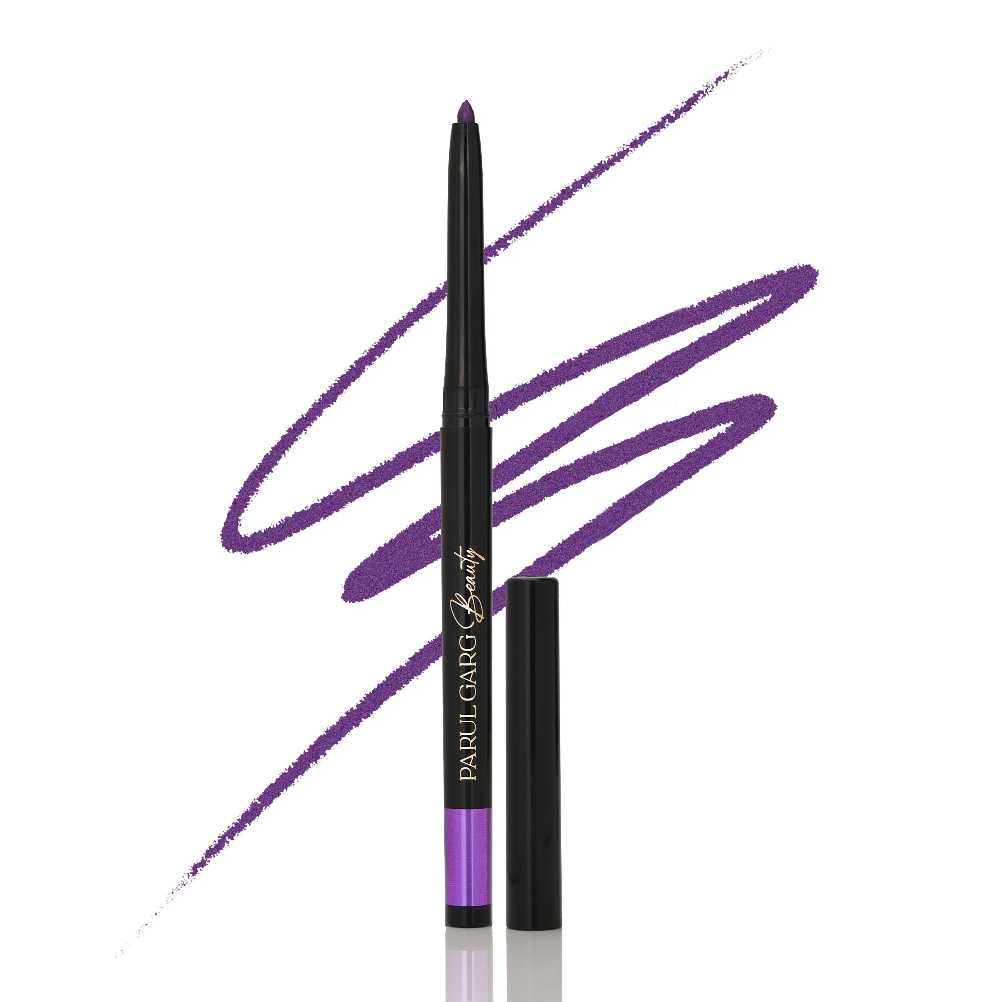 Parul Garg Beauty Bold Define Shimmer Kajal | Smooth Glide Kajal for Eyelid & Lash Line | Long-Lasting, Smudge-Proof & a Dazzling Shine | Vegan & Cruelty-Free (Pankh)-image-46