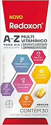Redoxon Multivitaminico, Suplemento Alimentar, 30 Comprimidos, Fonte de Vitaminas, A, B12, C, D, Ferro, Zinco