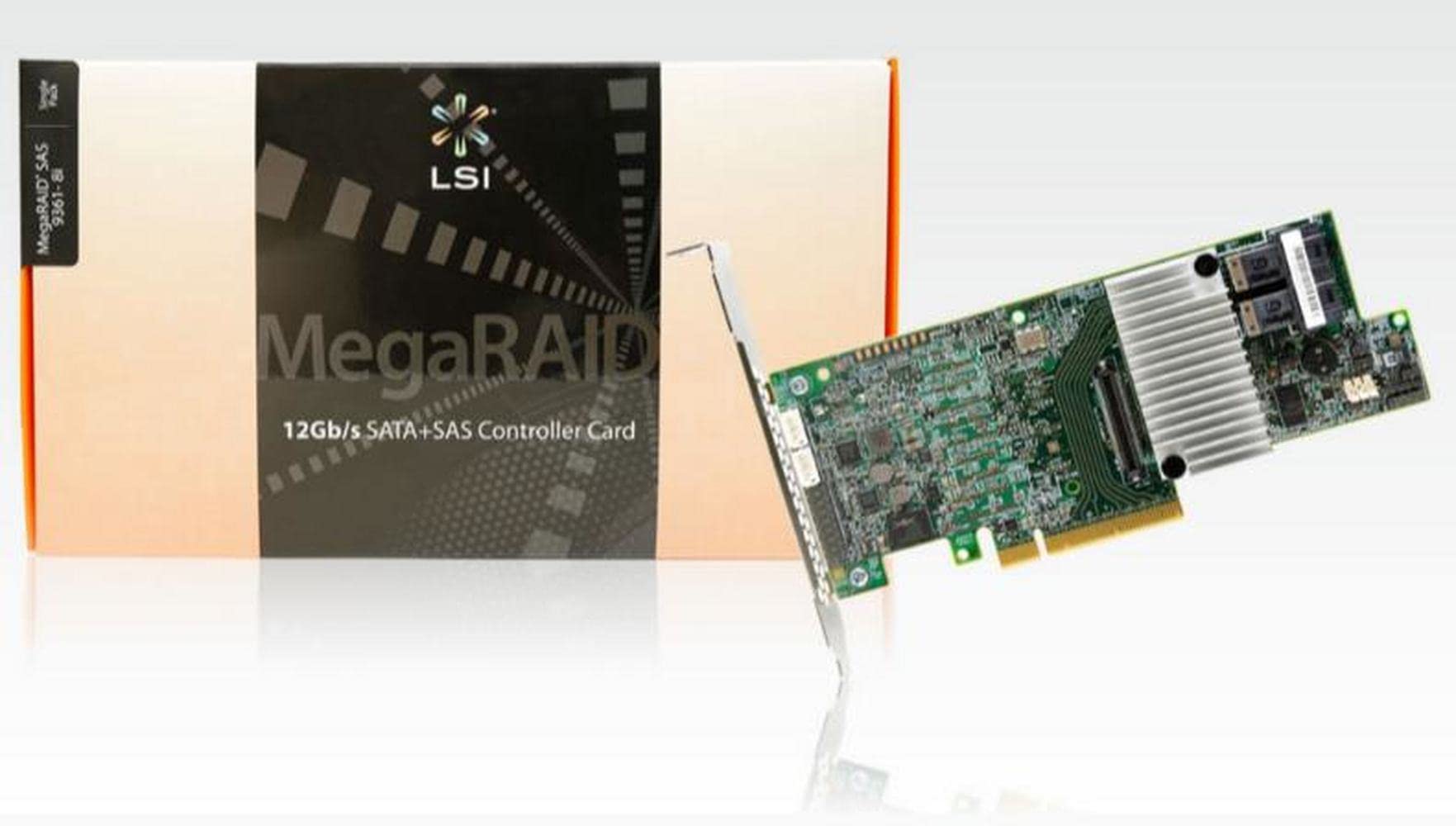 for LSI MegaRAID SAS 9261-8i for LSI00212 OEMs 8 Port 512MB Cache SFF8087 6Gb RAID0.1.5.6 PCI-E 2.0 X8 Controller Card