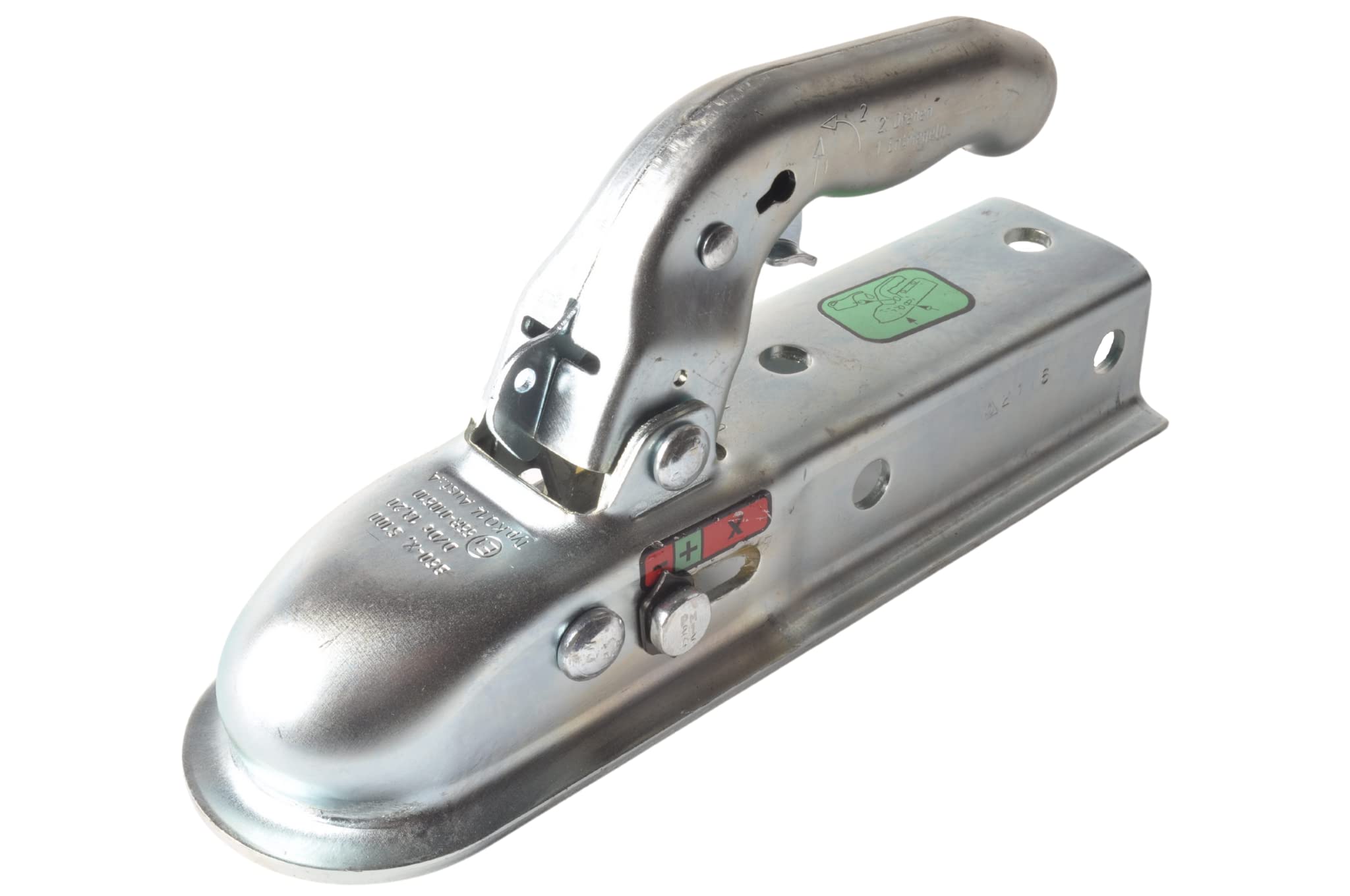 Knott KQ14A - Tubo de 50 mm - 1400 kg - Enganche de remolque sin frenos