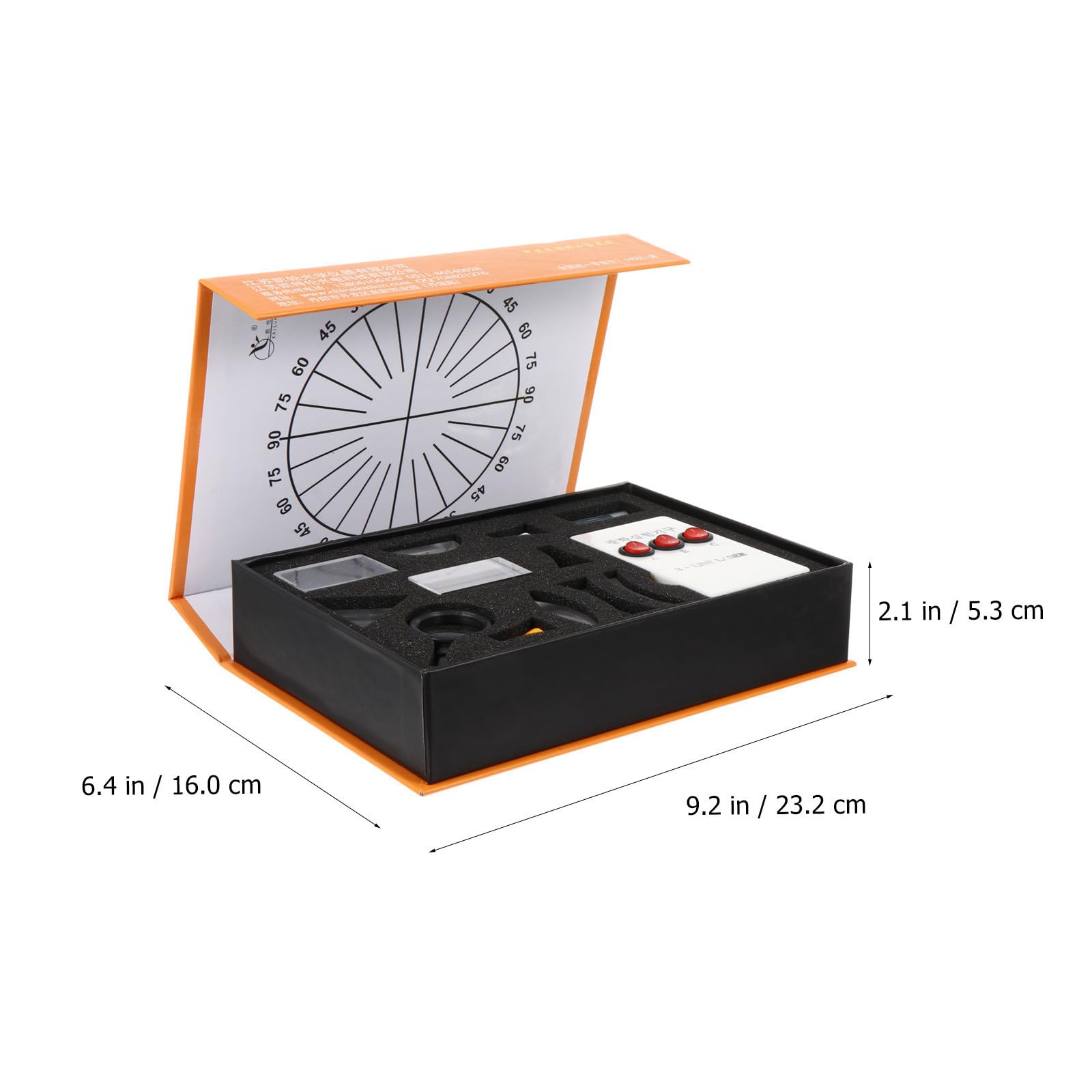 17 Pièces Kit de Laboratoire Optique en Plastique et Verre | Expériences de Physique Optique, pour Garçon et Filles, Lentilles Concaves et Convexes, Miroir Convexe Couleur Aléatoire