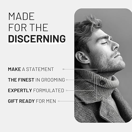 Miniatura 4 de ZOUSZ Black Oud Eau De Parfum - Perfume de lujo Oud para hombres con aceite de madera de Oud negro, fragancia Oud con aroma de sándalo, cedro y