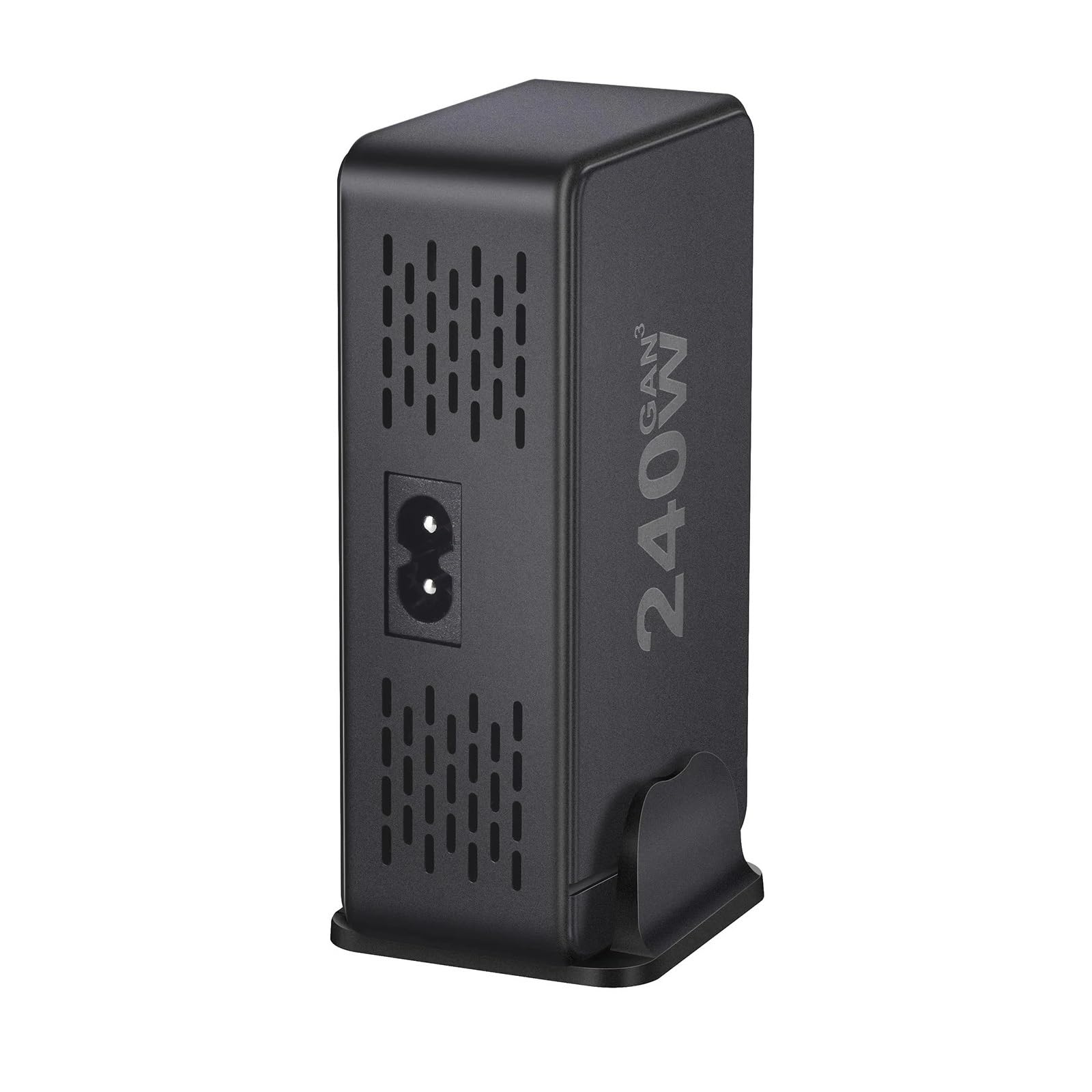 Stacja ładowania USB 240 W Ładowarka biurkowa 8-portowa USB typu C Ładowarka PD Szybkie ładowanie 3.0 USB typu C Szybka ładowarka Mobilna ładowarka USB (Rozmiar: czarny)