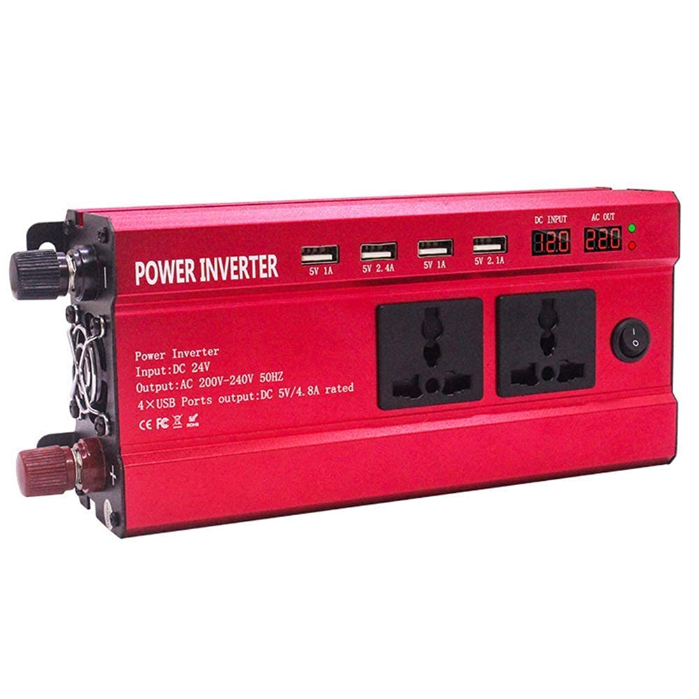 Buy Power Inverter 1200w 2200w, Inverter Dc 12v/24v to Ac 110v/220v
