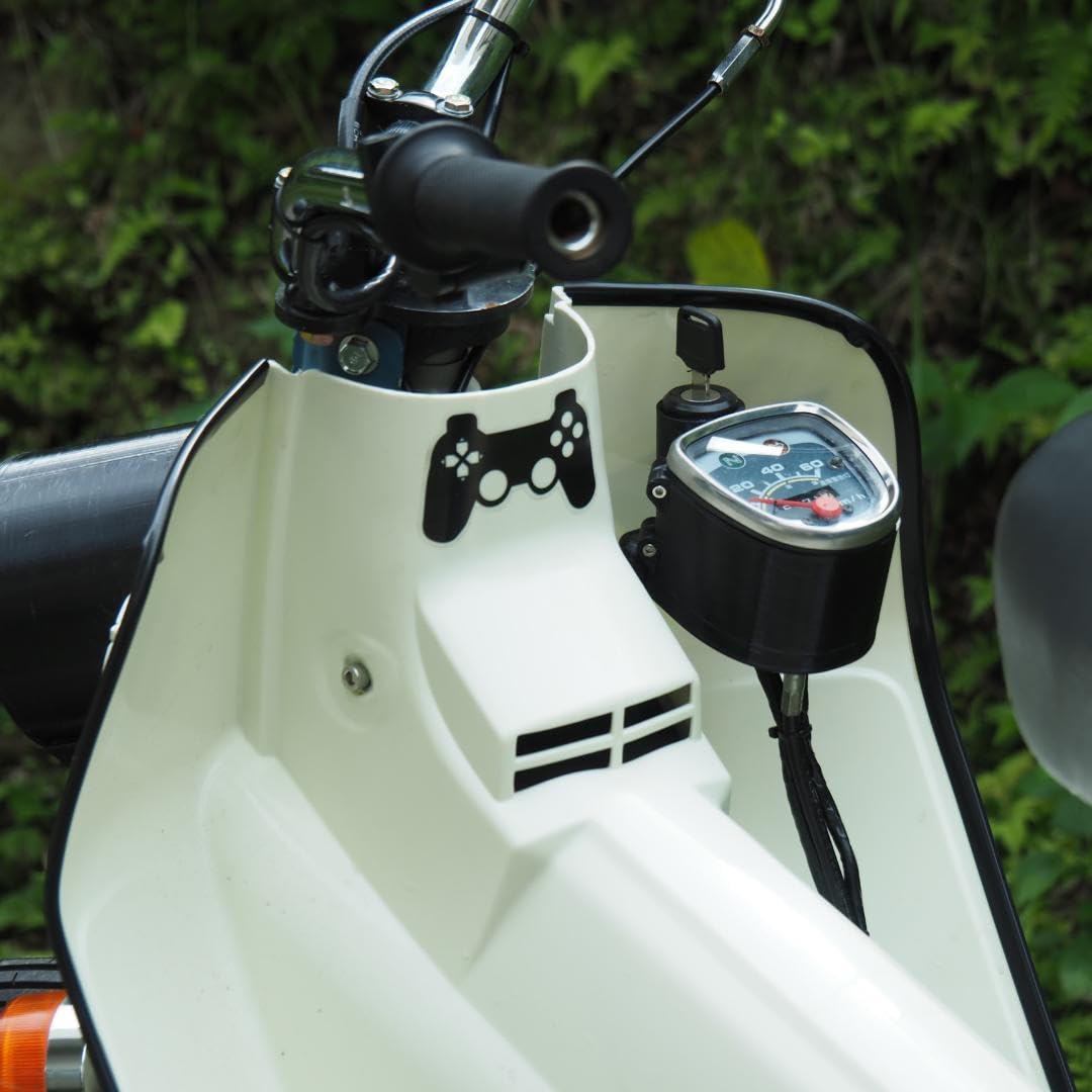 Amazon.co.jp: スーパーカブ用メーター＆キーシリンダー移設ブラケット