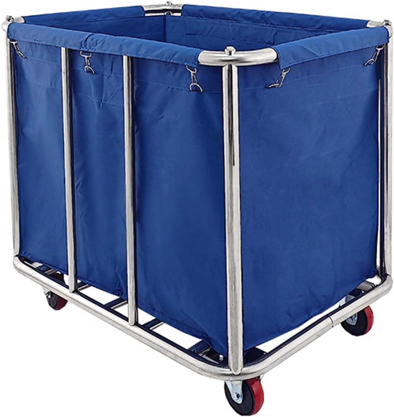 Commercial Laundry cart with Wheels,400L LargeLaundry Cart on Wheels with Waterproof Liner, Perfect for Laundry Rooms, Home，Laundry Room, Hotel，School 440Lbs Load