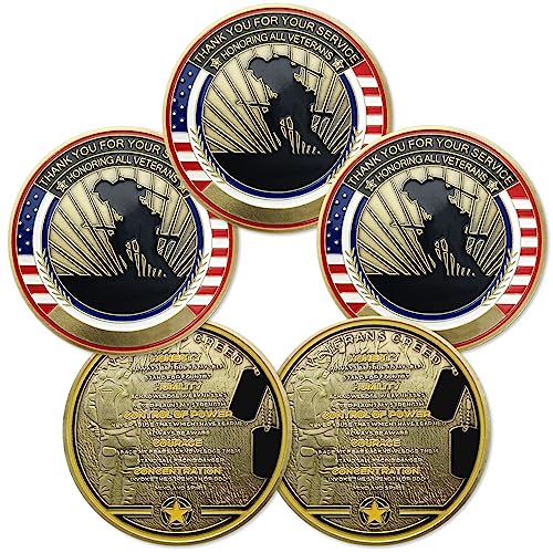 Military Veteran Challenge Coin -