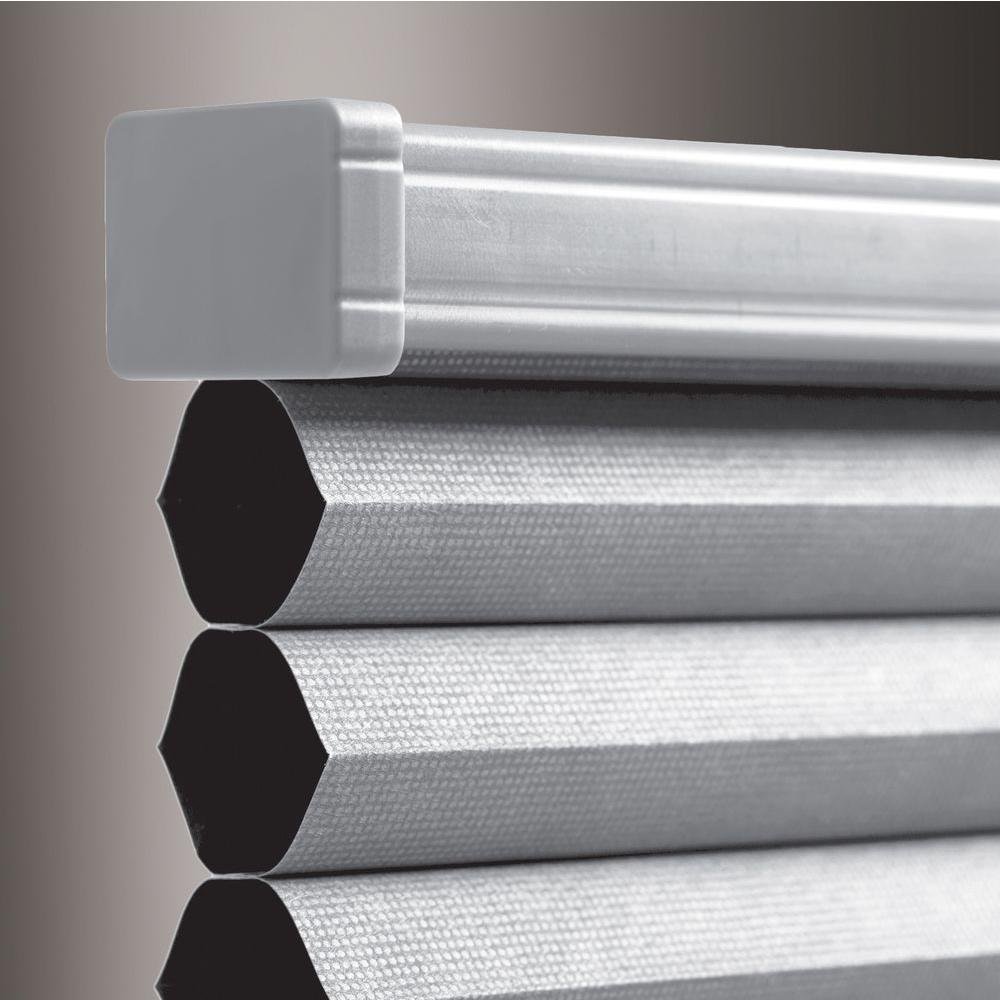 Premium White Cellular Shade Blackout Blind 69.5" (69 1/2) W x 72" L (Actual Size 69"x72") - Custom Cut