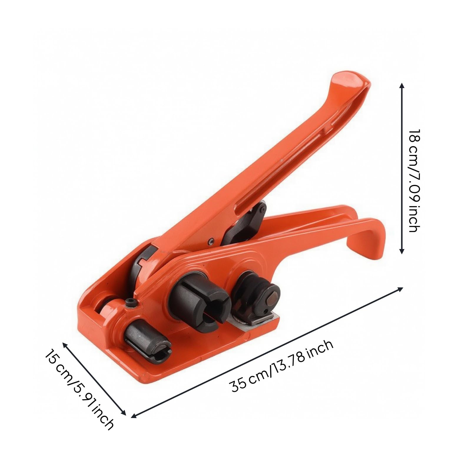 Tendireggia Manuale Compatto Attrezzo, Arancione, style to 4