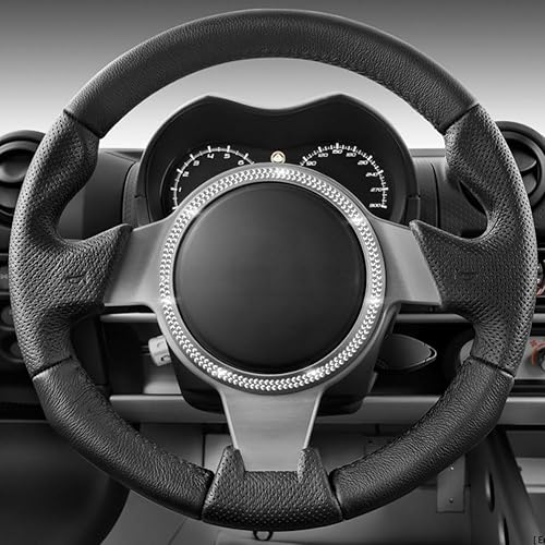 Miniatura 5 de Bling Car Trim - Adhesivo para automóvil, accesorios brillantes para mujer, tira de diamantes de imitación brillantes, decoración de bricolaje,