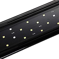 Vista 6 de AQUANEAT - Luz LED para acuario de espectro completo, luz para pecera, 30.5cm, 51cm, 61cm, 76cm, 91.5cm, 122cm, luz multicolor de agua dulce.