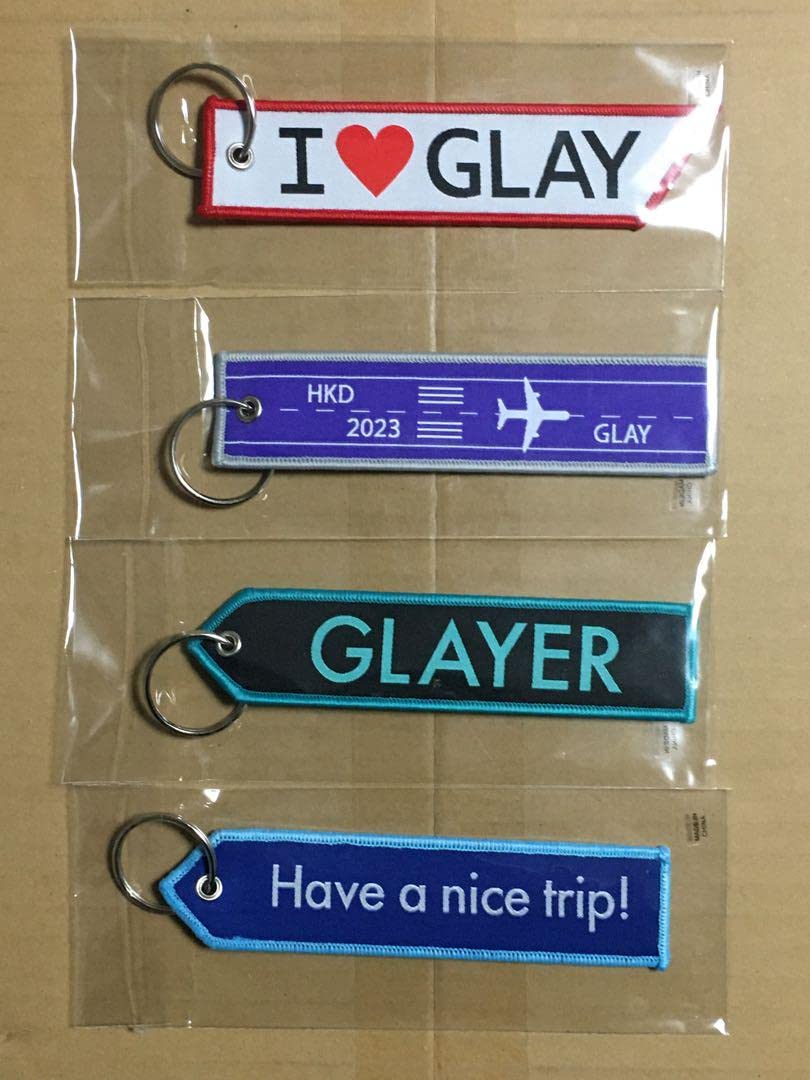 数量は多い GLAY フライトタグ Ver.3（全4種）