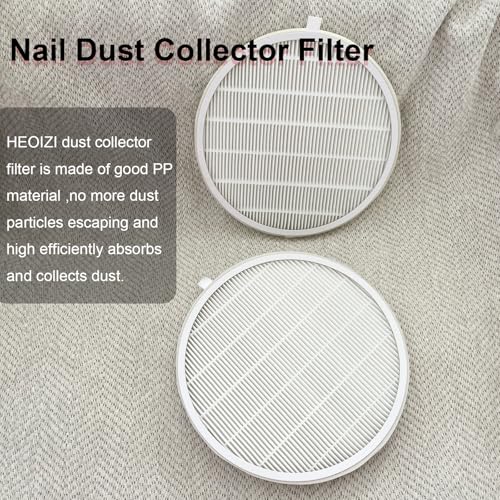 Filtro Colector de Polvo para Uñas Reutilizable 2 Pcs miniatura 6