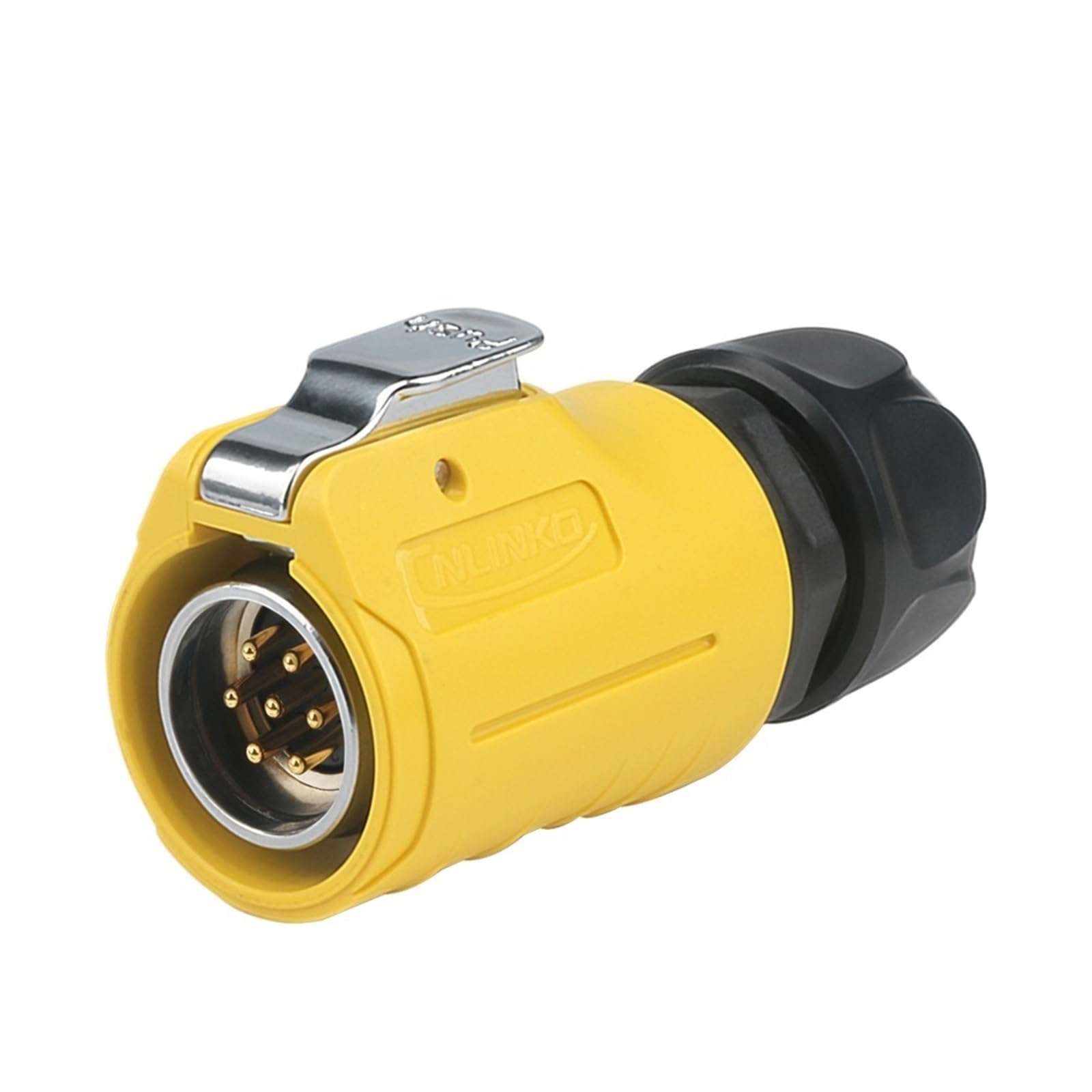 1 szt. IP68 M20 outdoorowa wodoszczelna wtyczka 5/7/9/12 pinów przewód elektryczny wtyczka kablowa bezszwowa uszczelniona gniazdo (wtyczka męska, 9P)