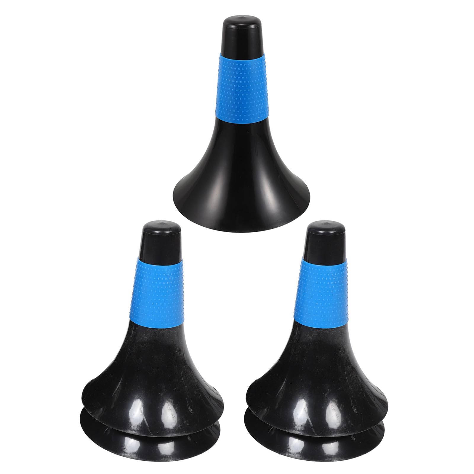 Conos de Práctica de Fútbol Conos para Entrenamiento de Fútbol 5 Uds de Plástico Alta Visibilidad Portátiles para Jugadores y Atletas y Señalización Deportiva